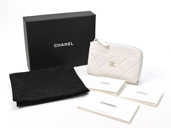 imgrc0103668872 Chanel Timeless L Shaped Coin Card Case Caviar Skin