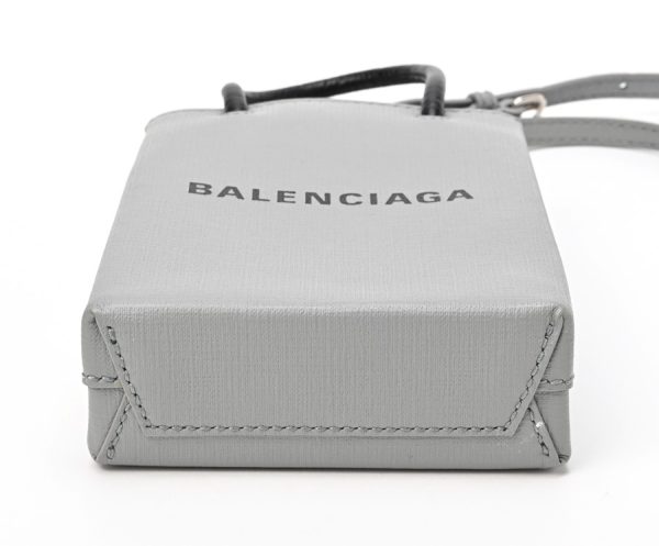 imgrc0103791112 Balenciaga Mini Shopping Bag Shoulder Pouch Black