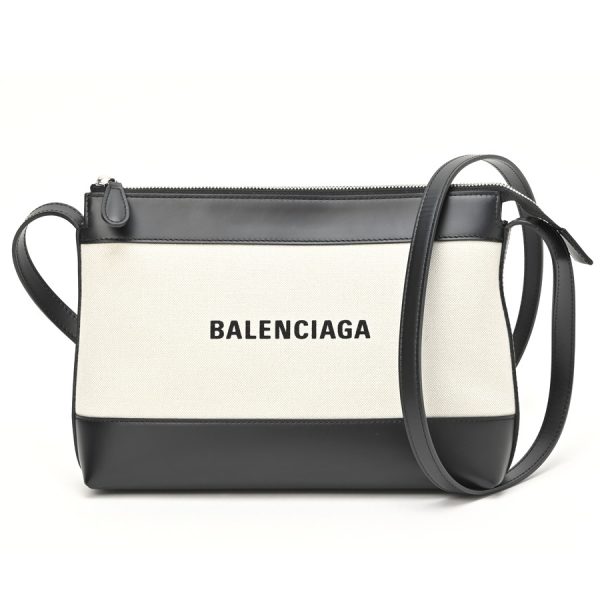 imgrc0103846881 Balenciaga Shoulder Bag Canvas Black