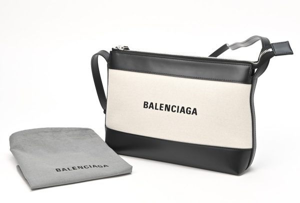 imgrc0103846892 Balenciaga Blue Crossbody Shoulder Bag Natural Black