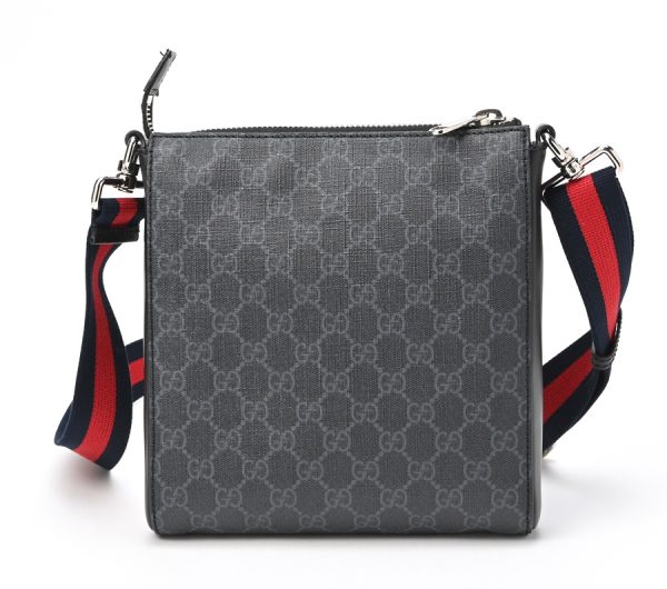 imgrc0103920522 Gucci GG Supreme Messenger Bag Small Black Black