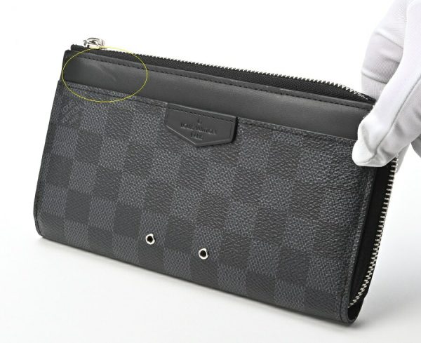 imgrc0104006419 Louis Vuitton Zippy Dragonne Damier Graphite