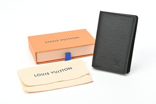 imgrc0104022029 Louis Vuitton Organizer de Poche Card Case Epi Black