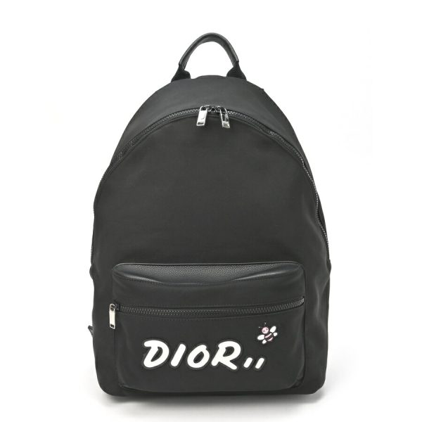 imgrc0104103988 Dior Cows Nylon Backpack Black