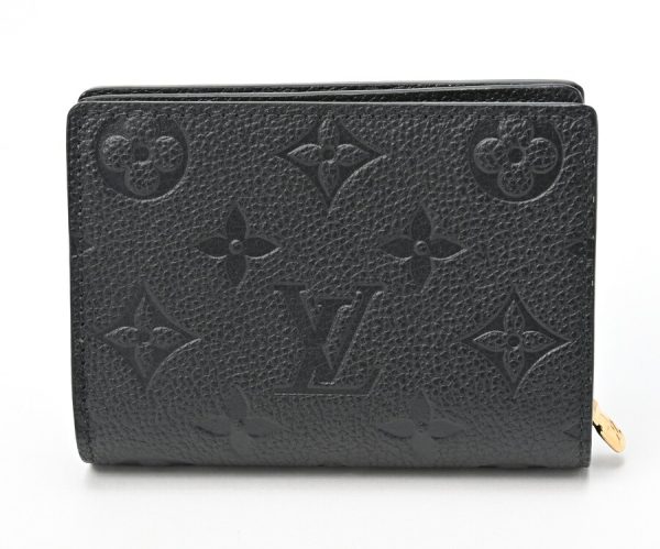 imgrc0104219894 Louis Vuitton Claire Wallet Monogram Empreinte Black