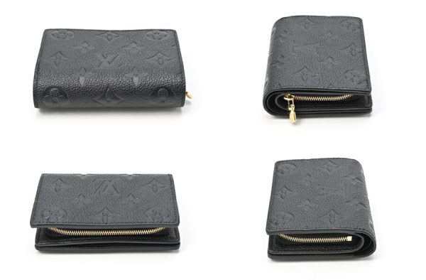 imgrc0104219896 Louis Vuitton Claire Wallet Monogram Empreinte Black