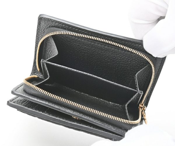 imgrc0104219899 Louis Vuitton Claire Wallet Monogram Empreinte Black