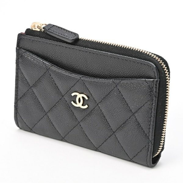 imgrc0104220048 Chanel Timeless L Shaped Coin Card Case Caviar Skin