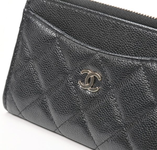 imgrc0104220049 Chanel Timeless L Shaped Coin Card Case Caviar Skin