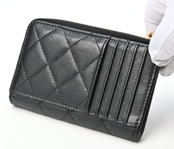 imgrc0104220051 Chanel Timeless L Shaped Coin Card Case Caviar Skin