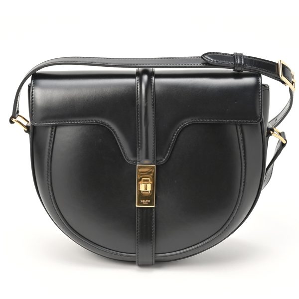 imgrc0104229760 Celine 16 Bouzas Calfskin Bag Black