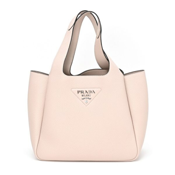 imgrc0104302832 Prada Vitello Medium Tote Bag Pink Beige