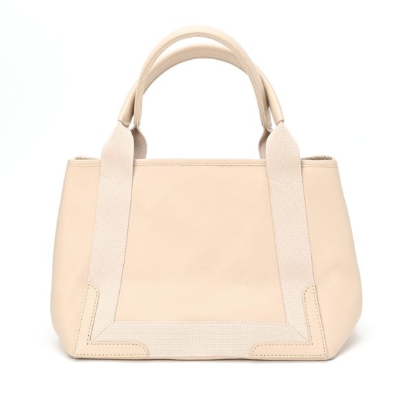 imgrc0104306926 Balenciaga Blue Cabas S Tote Bag Beige