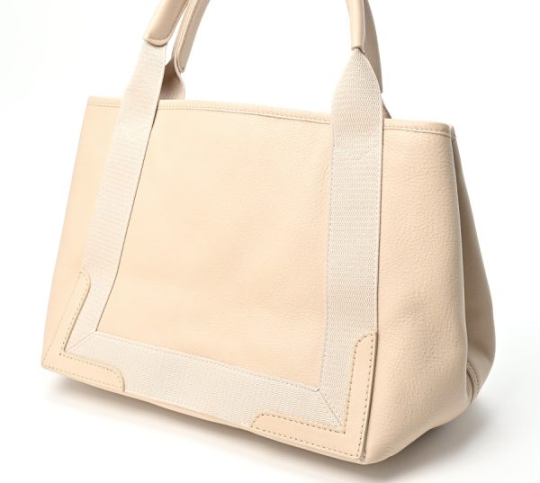 imgrc0104306929 Balenciaga Blue Cabas S Tote Bag Beige