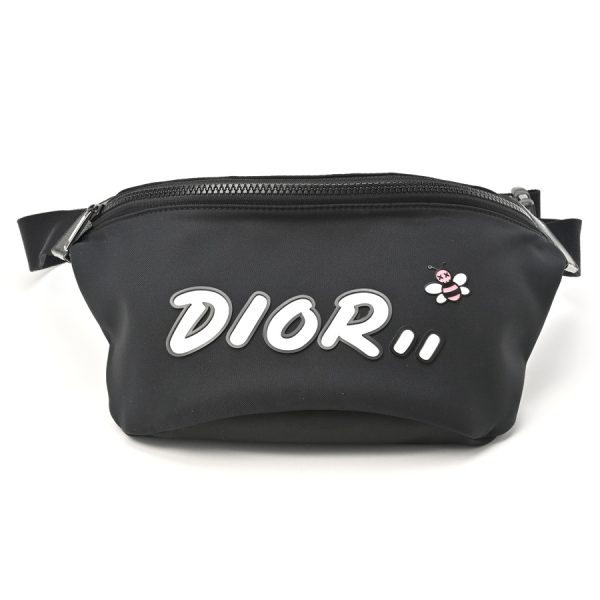 imgrc0104312094 Dior Cows Collaboration Bee Body Bag Belt Bag NylonBlack