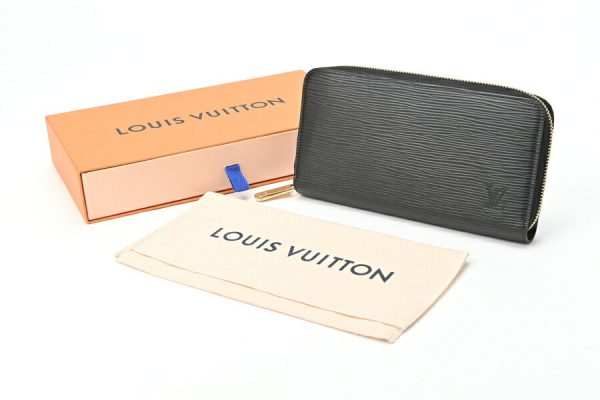 imgrc0104339617 Louis Vuitton Zippy Wallet Epi Black