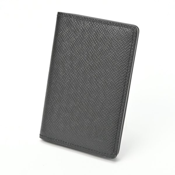 imgrc0104340280 Louis Vuitton Card Case Organizer de Poche Taiga Noir