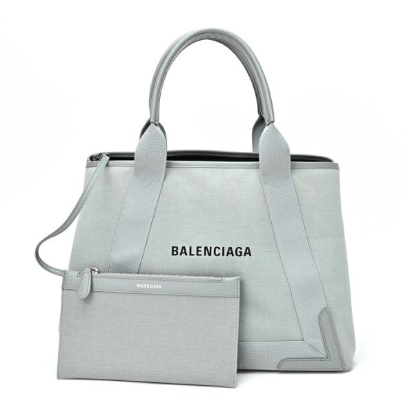 imgrc0104424859 Balenciaga Blue Cabas M Tote Bag Black