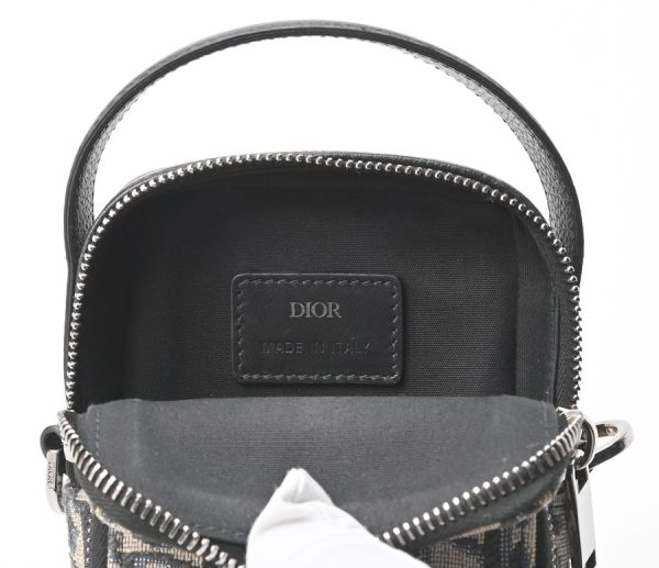 imgrc0104437232 Dior Rider Micro Pouch Shoulder Bag Beige Black