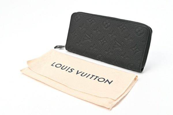 imgrc0104437847 Louis Vuitton Zippy Wallet Taurillon Black