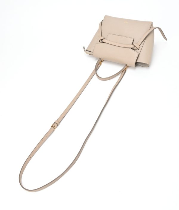 imgrc0104448040 Celine Belt Bag Nano Grained Calfskin Bag Taupe