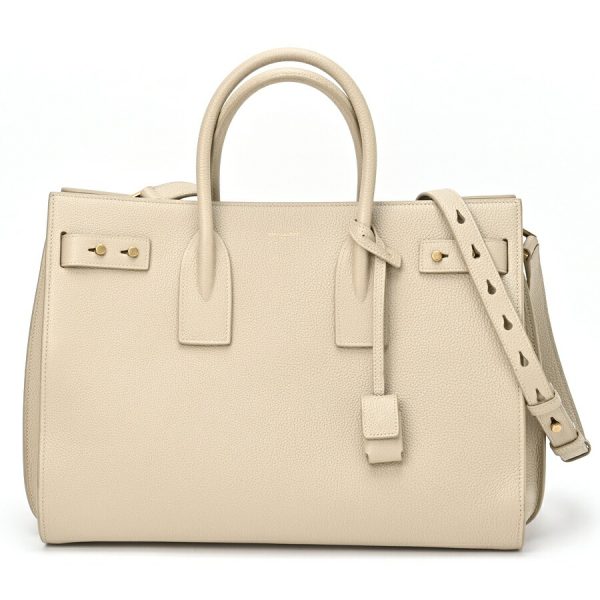 imgrc0104462081 Saint Laurent Sac de Jour Soft Medium Grain Bag Beige