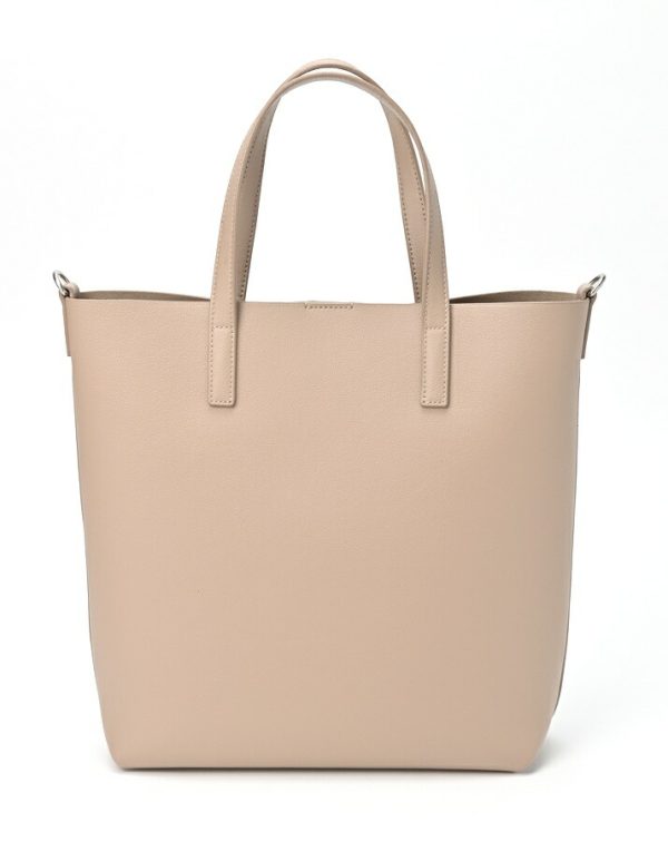 imgrc0104465581 Saint Laurent Toy Shopping Tote Bag Pink Beige