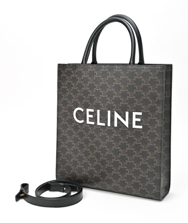 imgrc0104551186 Celine Medium Triomphe Bag Black