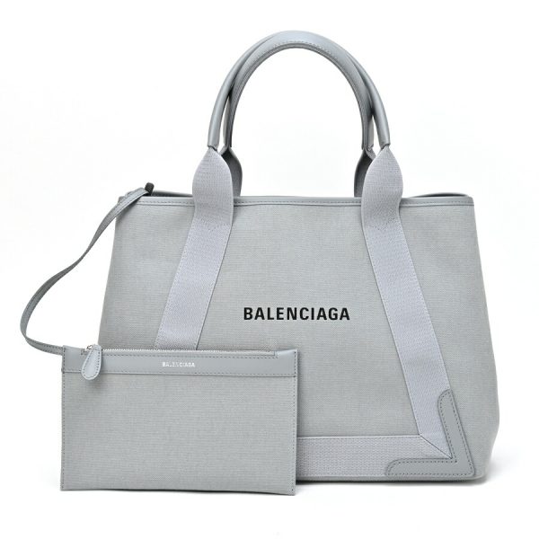 imgrc0104552170 Balenciaga Blue Cabas M Tote Bag Black