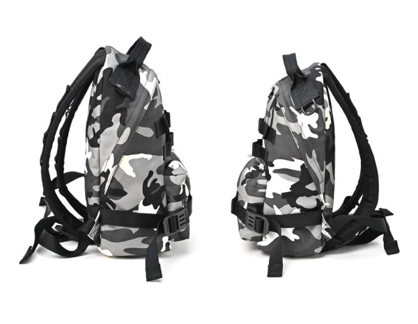 imgrc0104573603 Balenciaga Army Multi Carry Nylon Backpack Black Camouflage