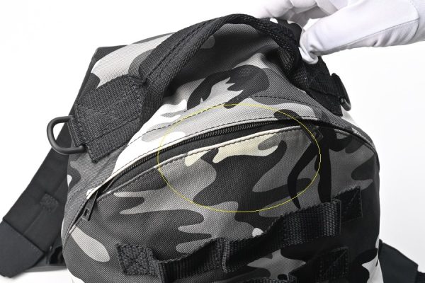 imgrc0104573606 Balenciaga Army Multi Carry Nylon Backpack Black Camouflage