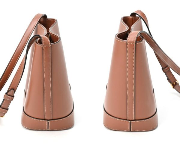 imgrc0104574880 Celine Small Bucket Cuile Triomphe Smooth Calfskin Bag Tan