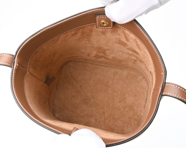 imgrc0104574884 Celine Small Bucket Cuile Triomphe Smooth Calfskin Bag Tan