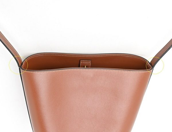 imgrc0104574886 Celine Small Bucket Cuile Triomphe Smooth Calfskin Bag Tan