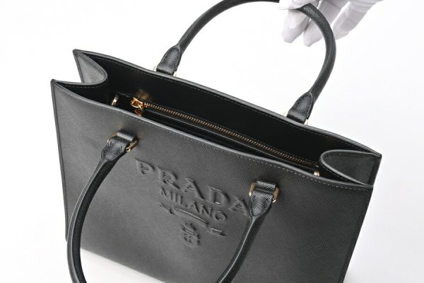 imgrc0104579048 Prada Medium Saffiano Handbag Tote Bag Black