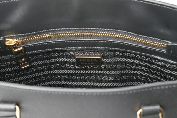 imgrc0104579049 Prada Medium Saffiano Handbag Tote Bag Black