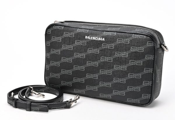 imgrc0104602375 Balenciaga BB Monogram Signature Medium Camera Bag