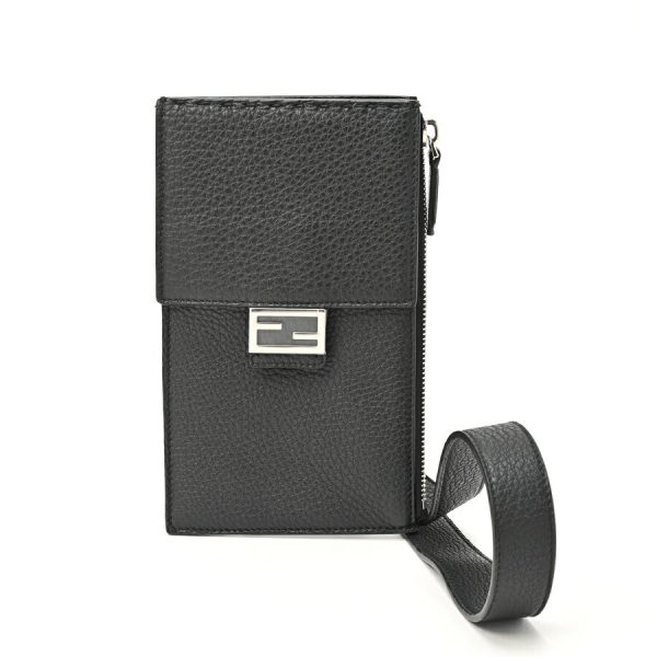 imgrc0104602631 Fendi Selleria Phone Holder Black