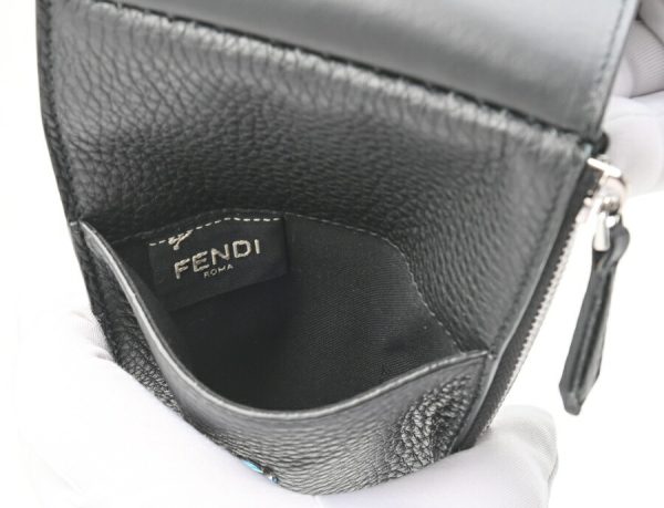 imgrc0104602636 Fendi Selleria Phone Holder Black