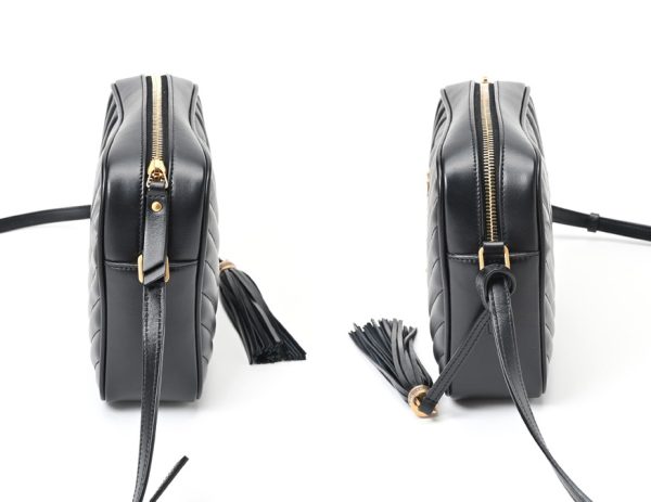 imgrc0105159061 Saint Laurent Lou Camera Bag Tassel Black