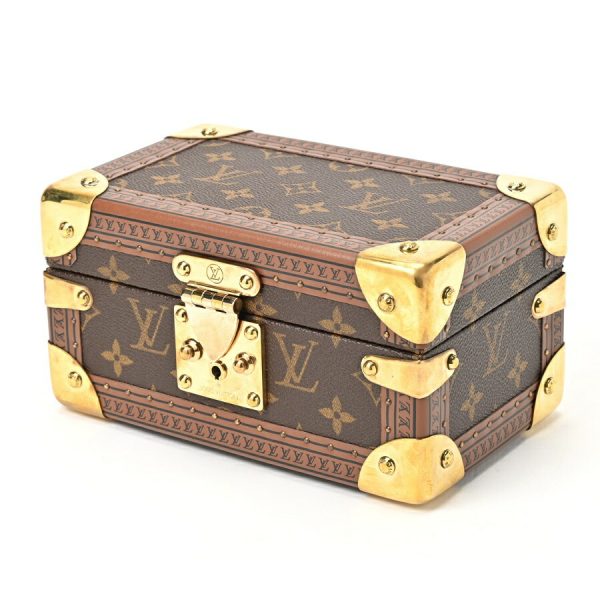 imgrc0105280540 Louis Vuitton Coffret Tresor 20 Monogram Blue