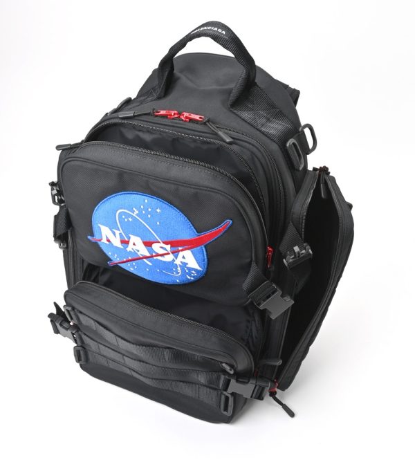 imgrc0105281007 Balenciaga NASA Space Backpack Black