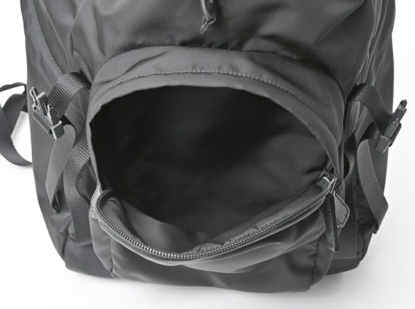 imgrc0105281503 Prada Re Nylon Saffiano Backpack Black