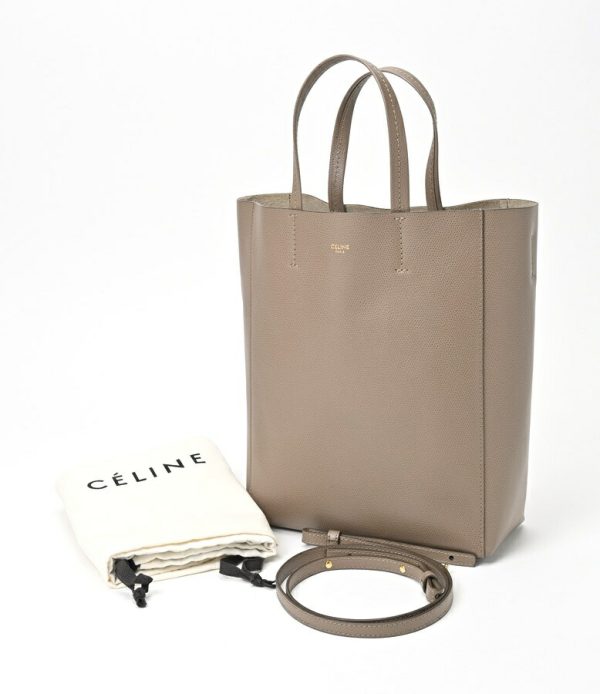 imgrc0106116816 Celine Small Tote Bag Greige