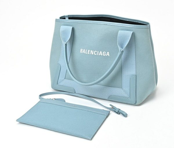 imgrc0106190809 Balenciaga Blue Cabas S Tote Bag Canvas Blue