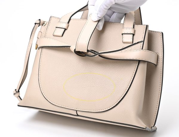 imgrc0106205824 Loewe Gate Top Handle Mini Beige