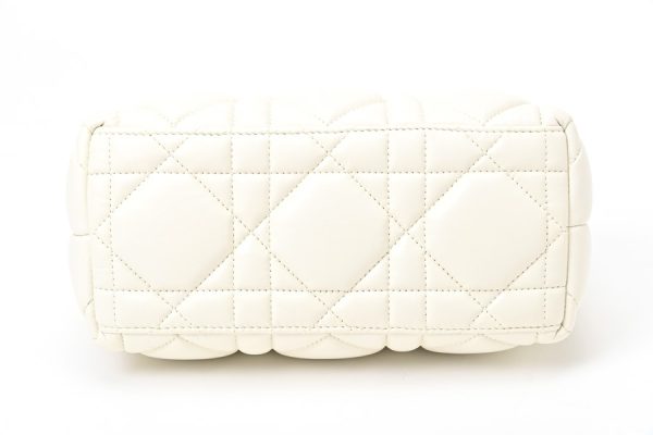 imgrc0106651522 Dior Nomad Pouch Medium Handbag Cannage White