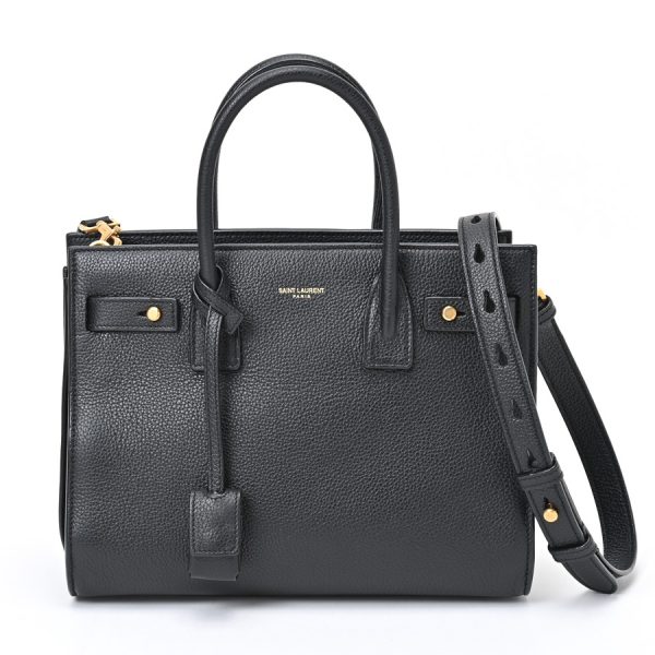 imgrc0106671346 Saint Laurent Sac de Jour Soft Baby Grain Black