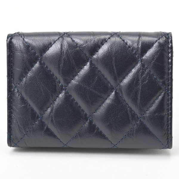 imgrc0106878311 Chanel Matelasse 255 Small Flap Wallet TrifLambskin Blue