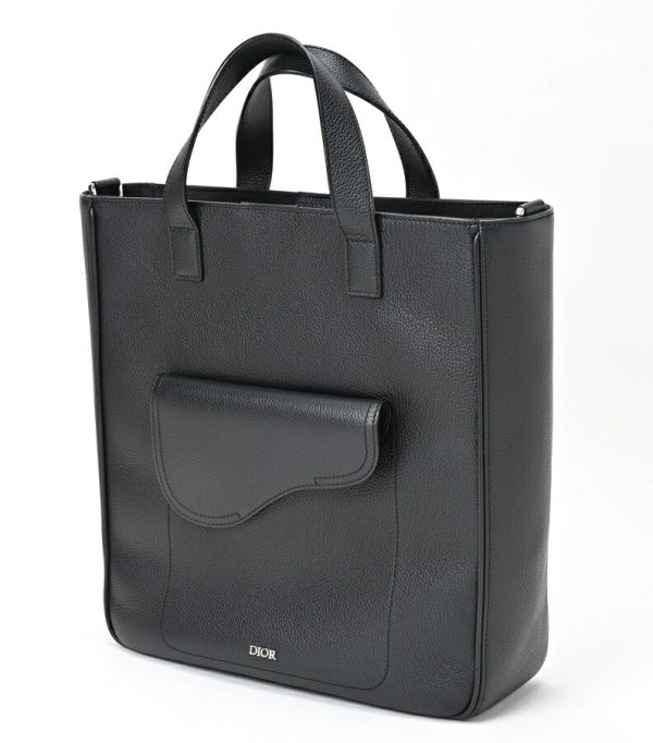 imgrc0107019739 Dior Saddle Tote Bag Black